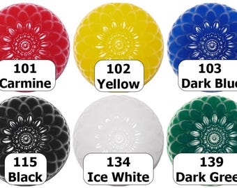 LIQUID MICA Soap colors box 6 pcs | Non-Bleeding Soap DYE | Colorant | Pigment | Non bleeding