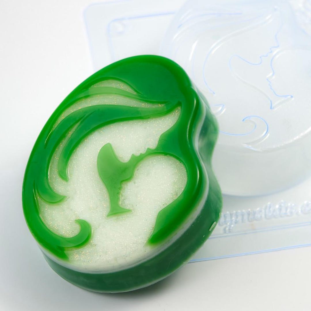 Mother and Child Plastic Mold for Soap, Chocolate, Plaster, Gypsum ...