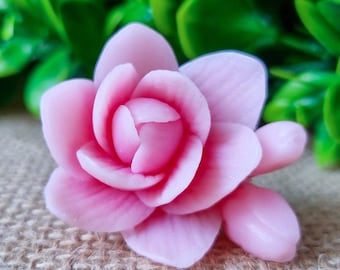 Freesia flower (S) 3D Silicone Mold: Soap, Candle, Plaster Casting. Easy Demolding