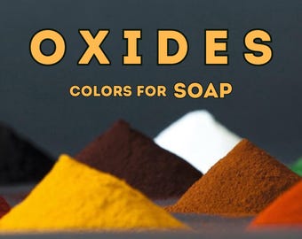 42 Iron Oxide Pigment DYE, Vegan Water-Based Soap Colorant For Soapmaking