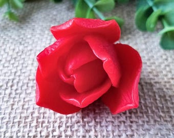 Amaryllis Bud 3D Silicone Mold: Soap, Candle, Plaster Casting. Easy Demolding