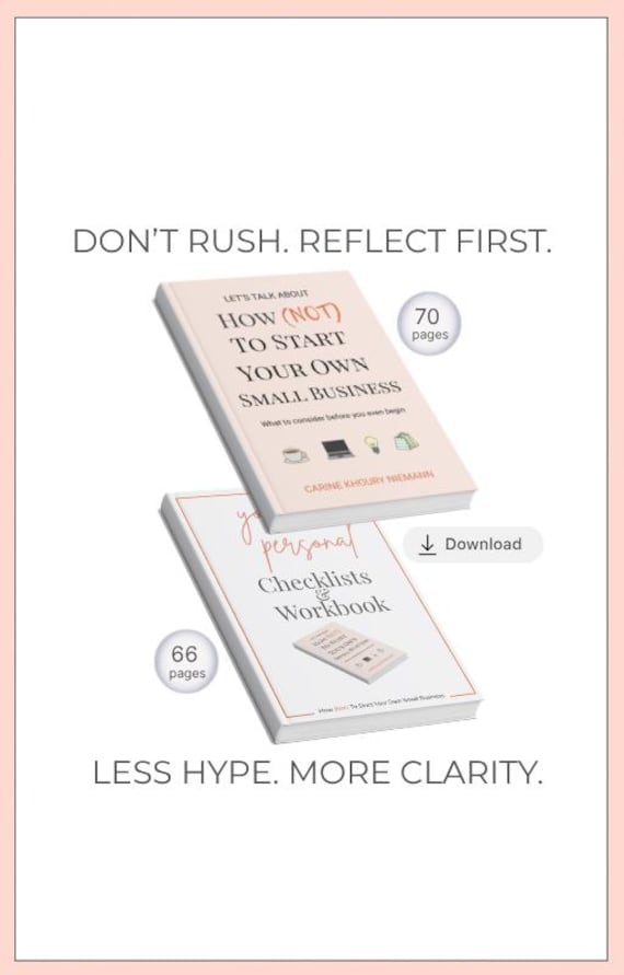 Start Your Small Business in 2026 – Book Guide + Checklist Workbook Bundle (PDF)