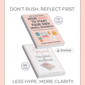 Start Your Small Business in 2026 – Book Guide + Checklist Workbook Bundle (PDF)