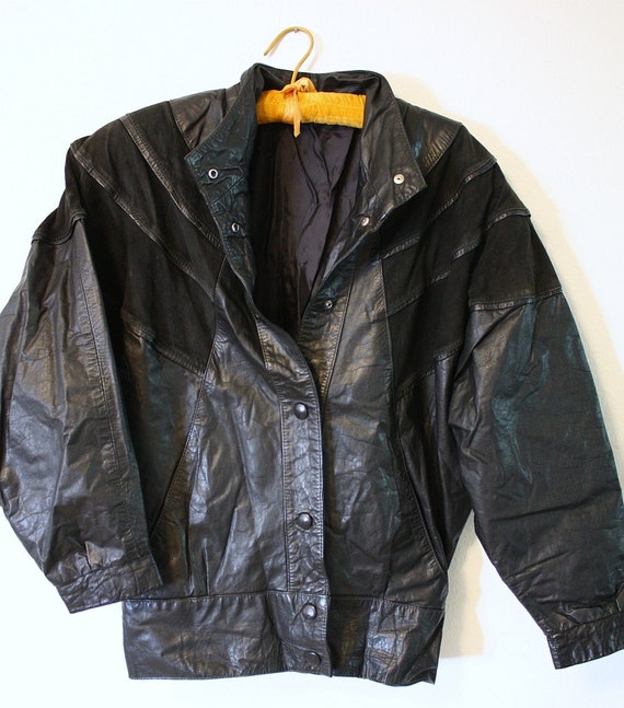 Genuine leather jacket from Argentina, medium siz… - image 1