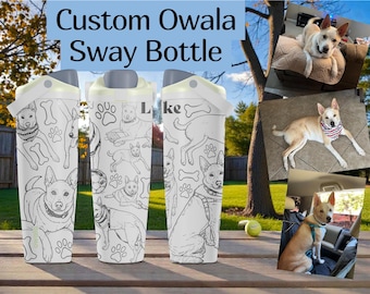 Aangepaste Owala Sway-fles voor huisdieren ⸻