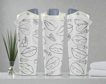 Engraved Botox Lips Owala Sway Bottle – 30oz 40oz – Esthetician Water Bottle – Injector Gift