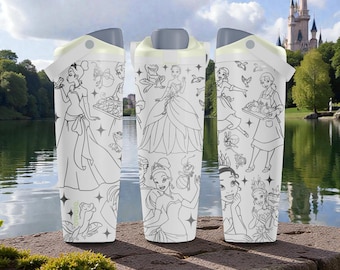 Engraved Princess Tiana Owala Sway Bottle – 30oz 40oz – Disney Inspired Water Bottle – Magical Laser Engraved Gift  ⸻