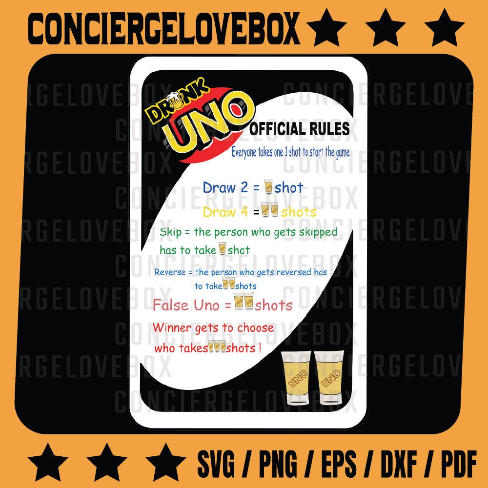 Drunk Uno Rules – Last Card