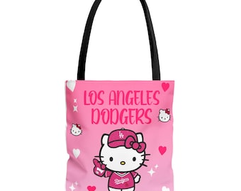 Bolsa de mano de béisbol de Hello Kitty de los Dodgers de Los Ángeles