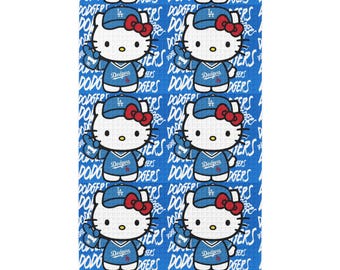 Toalla de cocina con estampado de Hello Kitty Dodgers