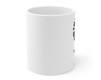 Minimal White Ceramic Mug