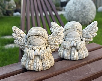 2 Concrete angels, home and garden decor