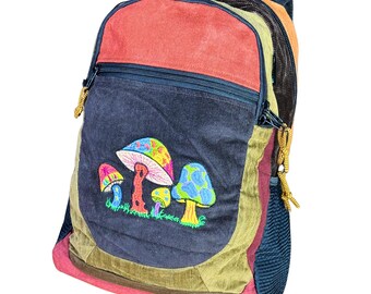 Vintage 1980\'s Peanuts Charlie Brown Snoopy Backpack Bag Purple Canvas Joe Cool Sprayground x Peanuts Snoopy Joe Cool for School Backpack  main image 2