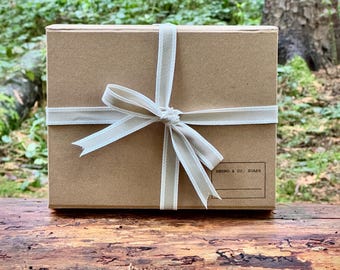 handmade organic soap gift set