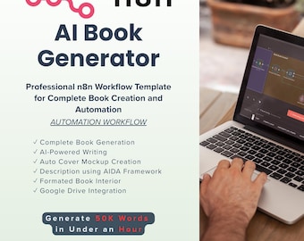AI Book Generator: n8n Automation Workflow for Self-Publishing