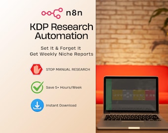 AI Agent for Book Niche Research: Automated Amazon & Google Trends Analysis (n8n Workflow)