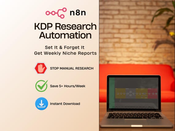 AI Agent for Book Niche Research: Automated Amazon & Google Trends Analysis (n8n Workflow)