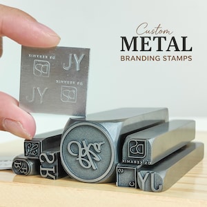 Custom Micro Steel Branding Stamp, Personalized Metal Jewelry Punch, Custom Logo Steel Stamping Punch Tools for Jewelry
