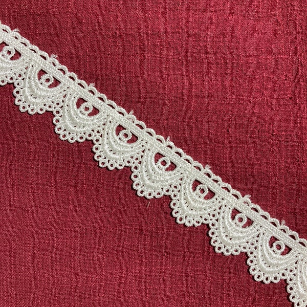 NEW!!!  Pretty White Venice Ornate Trim, Sewing, Collages, Journaling, Scrapbooking