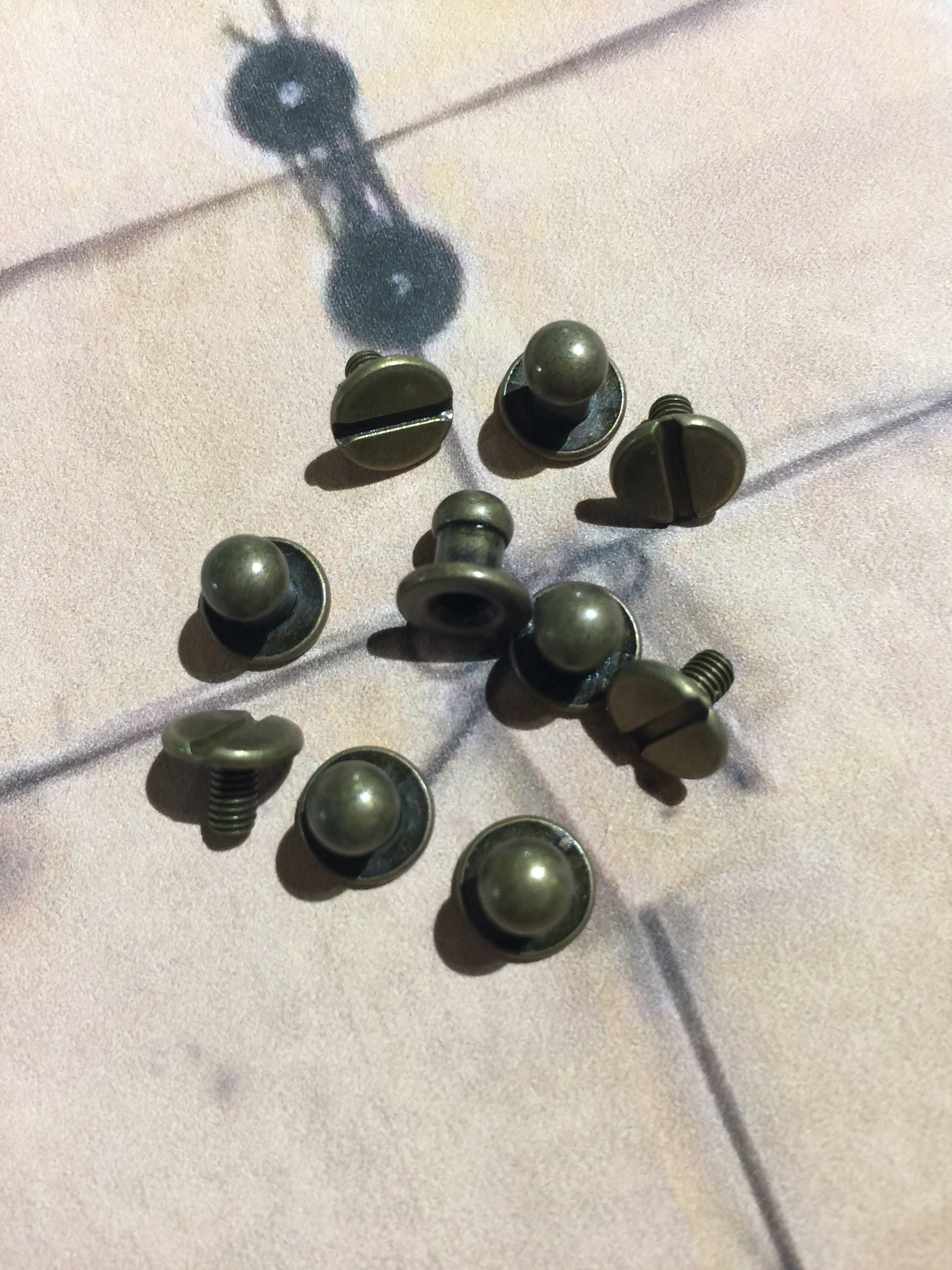 Stainless Steel Rivets, Double Cap Rivets, Rivets for Leather, Rivets for  Biothane, Stainless Fasteners, Type 304 Stainless Rivets, 