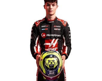 Oliver Bearman F1 Race 2025, Traje de corrida