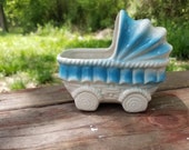 Baby Bed Planter Ceramic Bassinet Holder