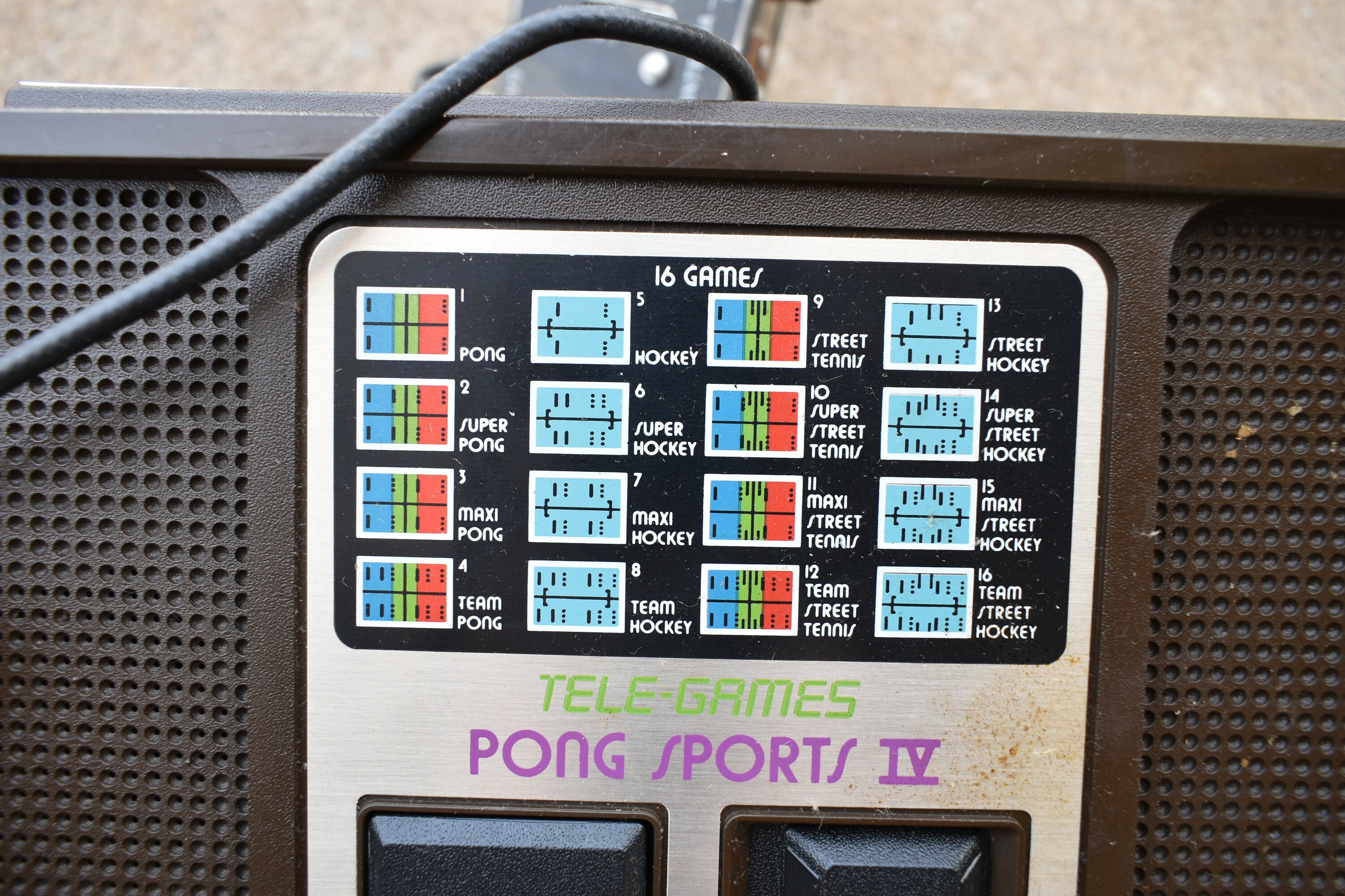 Vintage Pong Sports IV by TELE-GAMES - A Sears Exclusive - Etsy