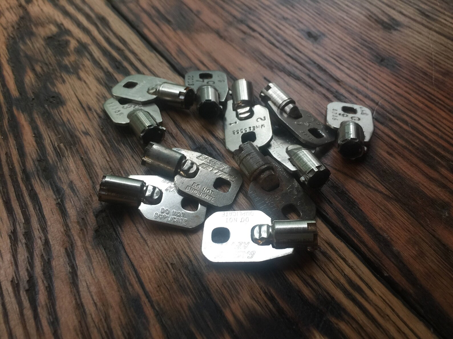 Vintage Lock Box Keys Etsy