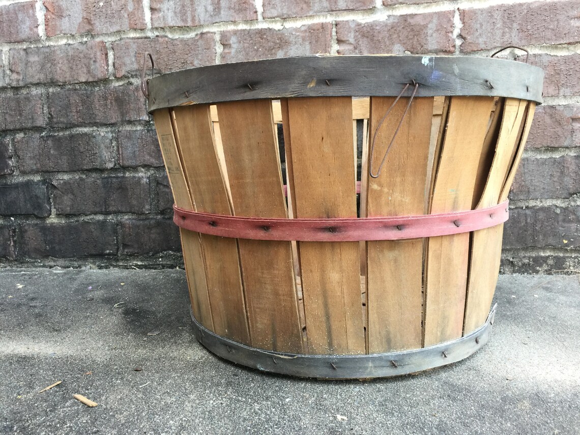 Bushel Orchard Basket Etsy