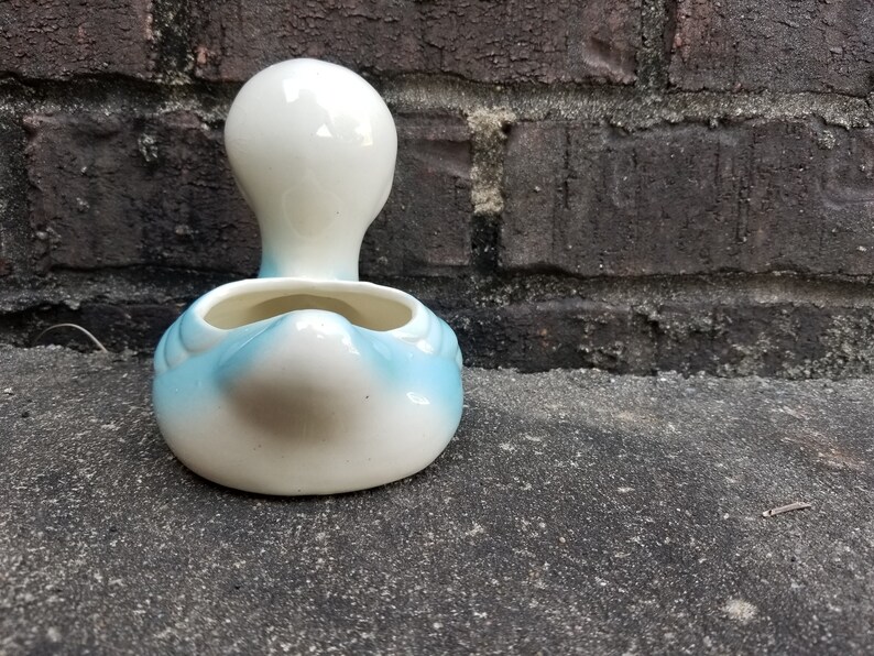 Sweet Baby Duck Ceramic Planter Holder