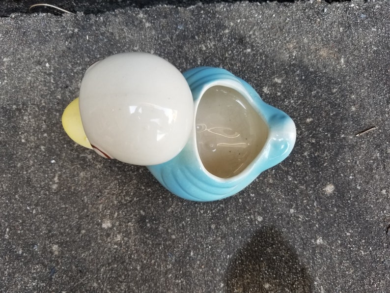 Sweet Baby Duck Ceramic Planter Holder