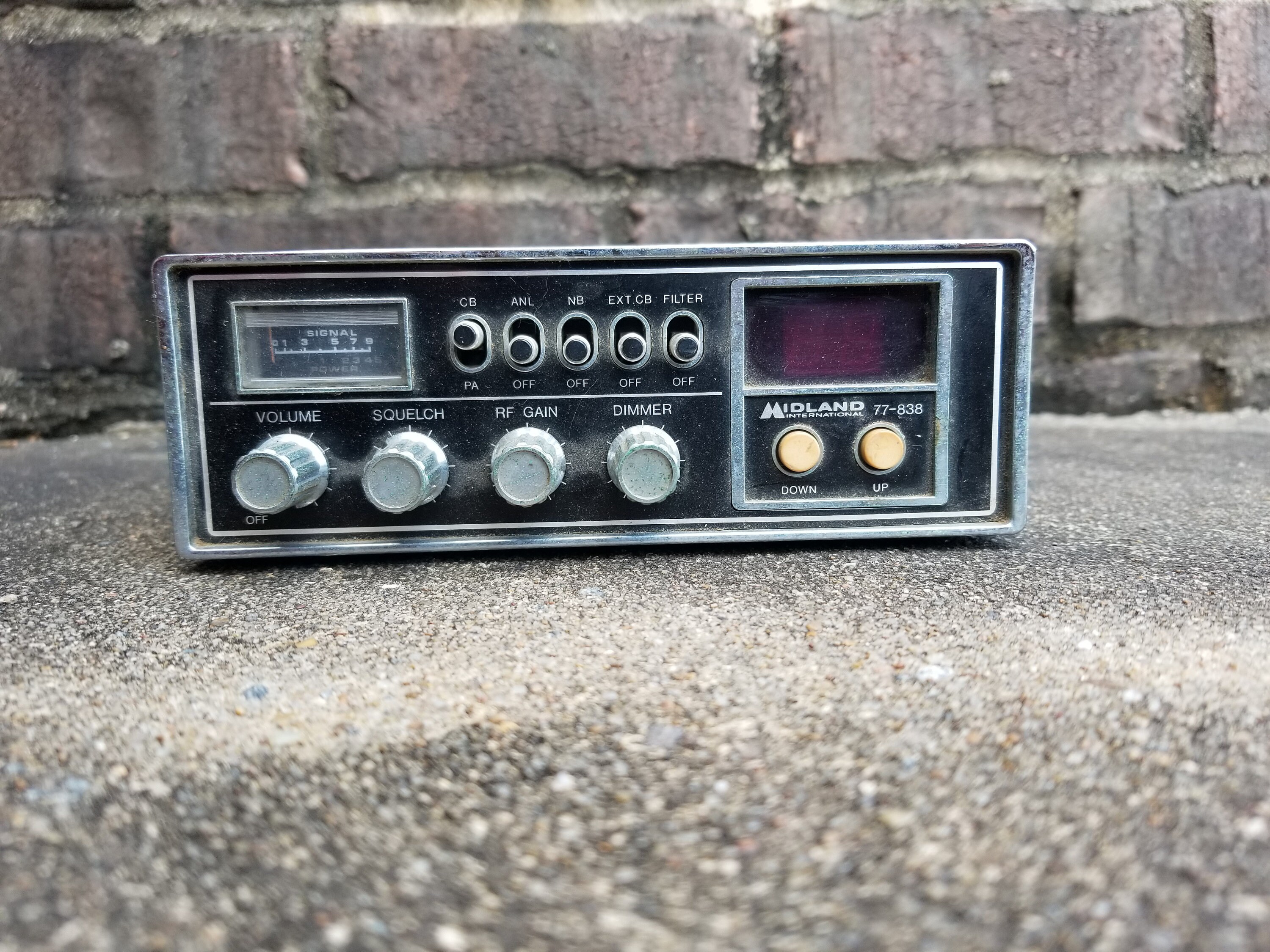 Vintage Midland 77838 CB Radio No Microphone Etsy