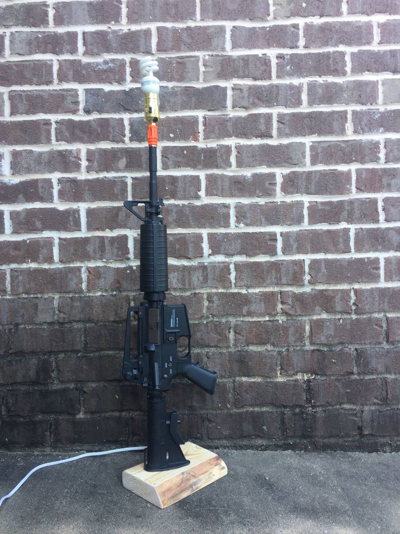 Repurposed Air Soft Rifle Now A Lamp / Unique Lighting Etsy