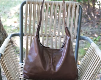 Damen PU Leder Tragetasche | Magnetverschluss mit großer Kapazität Umhängetasche | Lässige Handtasche | Braune Einkaufstasche | Frauen Geschenk