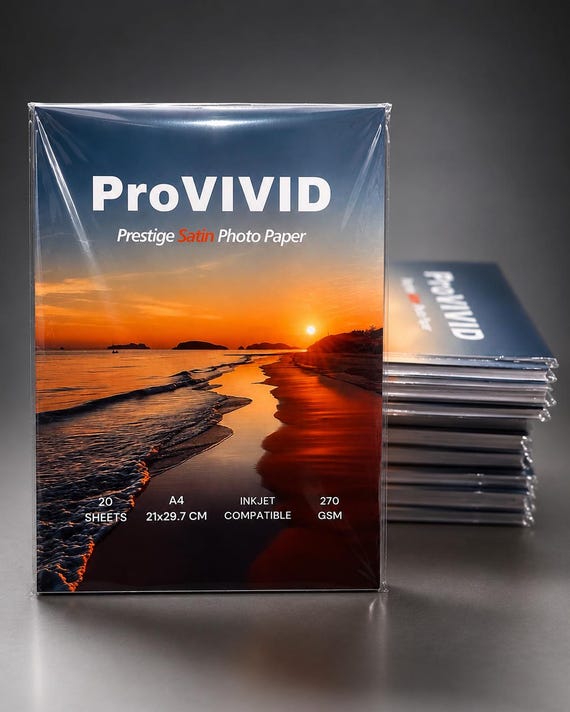 ProVIVID Prestige Satin Photo Paper 270GSM A4