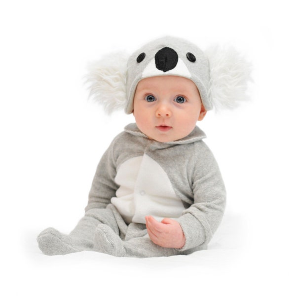 BABY KOALA Outfit, Infant Koala Costume, New Baby Gift, Unisex Baby Koala Outfit, Boy, Girl, Newborn Baby Koala, Baby Animal Dress Ups