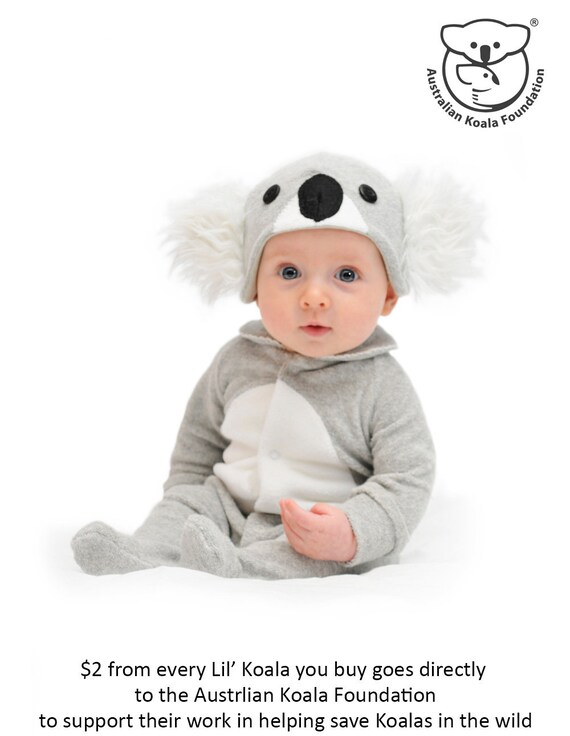 Koala Baby Costume Size Chart