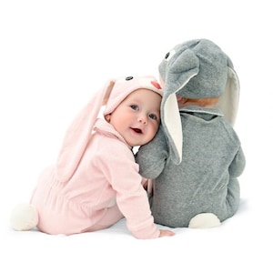 Baby pink bunny costume Clearance