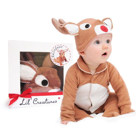 baby christmas reindeer outfit