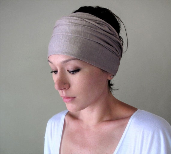 Ecoshag Warm Brown Head Scarf