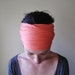 CORAL Head Scarf, EcoShag Head Wraps for Women, Extra Wide Jersey Hair Wrap, Adjustable Headbands for Women Teen Girls, Boho Head Wrap 
