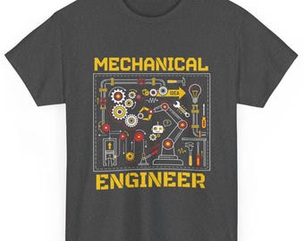 Diagrama de engranajes de ingeniero mecánico, camiseta, esquema de herramientas de ingeniería, camiseta de nerd tecnológico
