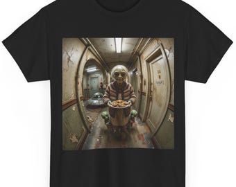 Camiseta de galletas de abuela alienígena / Camiseta divertida de Halloween con temática alienígena / Camiseta con estampado de galletas de abuela espeluznantes / Regalo para abuelas con temática OVNI / Camiseta unisex de terror y ciencia ficción