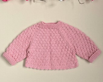 Handgestrickte 18-20 Zoll Newborn Doll Rosa Pullover