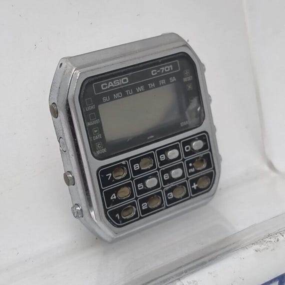 Casio C-701 Module 133 Calculator Digital Quartz … - image 2