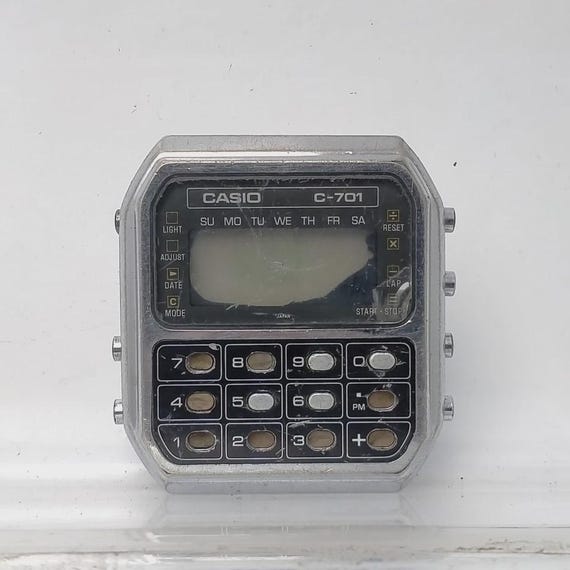 Casio C-701 Module 133 Calculator Digital Quartz … - image 3