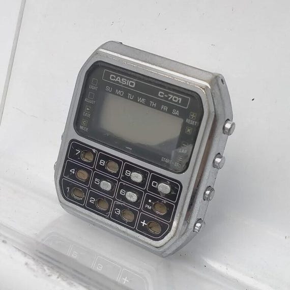 Casio C-701 Module 133 Calculator Digital Quartz … - image 1
