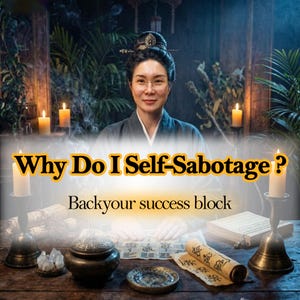 Self-Sabotage Pattern Reading | Why You Block Your Own Success (Digital PDF Report)