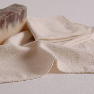 Raw Silk Noil Hair Towel, Non-Dyed, Anti-Aging, Hypoallergenic and Antimicrobial for Skin Care