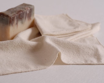 Raw Silk Noil Hair Towel, Non-Dyed, Anti-Aging, Hypoallergenic and Antimicrobial for Skin Care